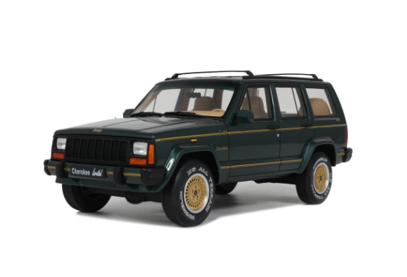 JEEP CHEROKEE XJ LIMITED 1990 VERT HUNTER OTTOMOBILE 1/18°